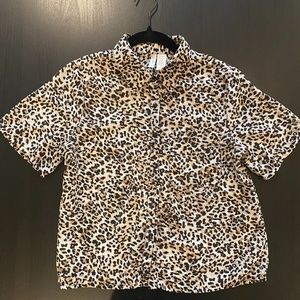 JAPNA Crop Top Blouse  Size S